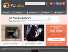 Tablet Screenshot of pctutos.com